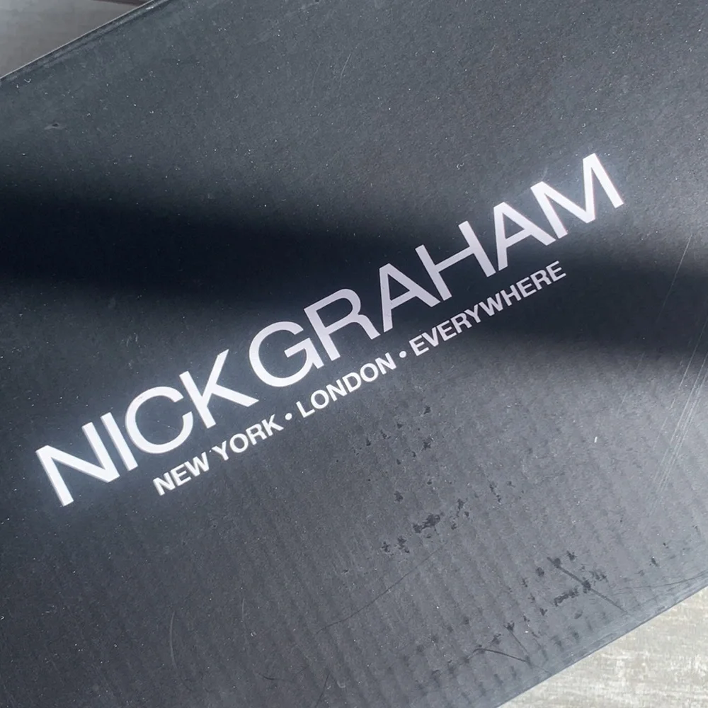 NICK GRAHAM NEW YORK • LONDON • EVERYWHERE Shoe box